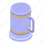 mug, isometric, computer 