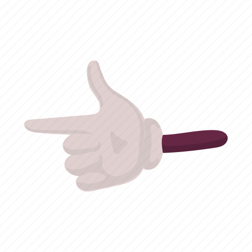 Cartoon, cute, finger, gesture, hand, leg, touch icon - Download on Iconfinder