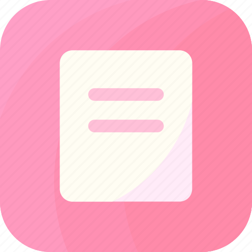 List, menu, document, format icon - Download on Iconfinder