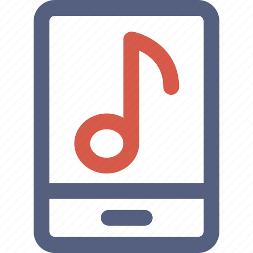 Media, mobile music, mobile screen, modern technology, music sign, smartphone icon icon - Download on Iconfinder