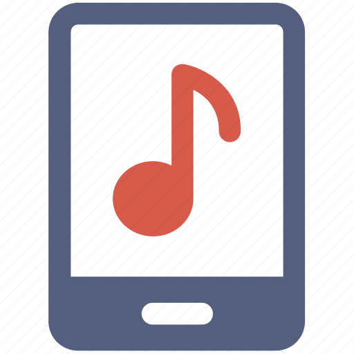 Media, mobile music, mobile screen, modern technology, music sign, smartphone icon icon - Download on Iconfinder