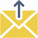 email, mail, upload icon 