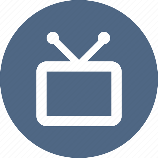 Antenna, media, monitor, screen, television, tv icon - Download on Iconfinder