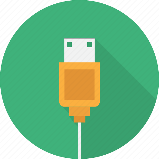 Cable, connection, connector, hardware, plug, usb icon - Download on Iconfinder