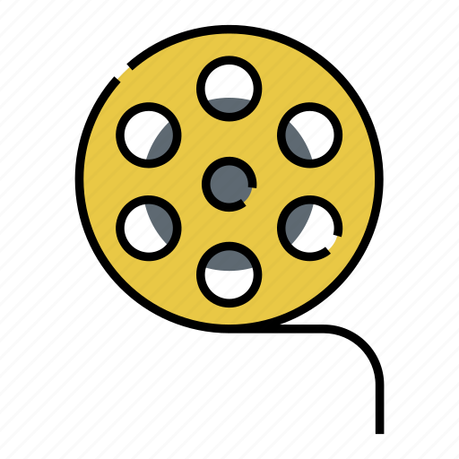Film reel, movei, multimedia icon - Download on Iconfinder
