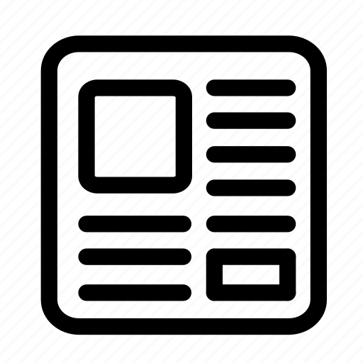 Communication, information, news, newspaper icon - Download on Iconfinder
