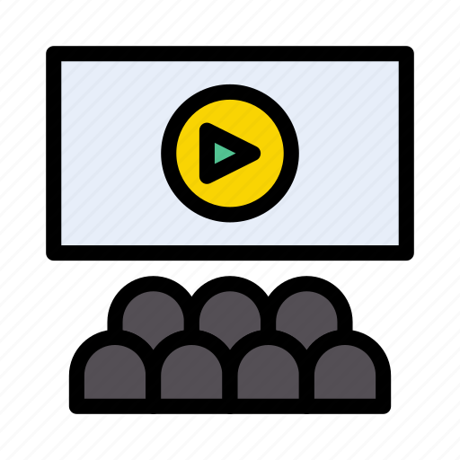 Movie, film, cinema, theater, video icon - Download on Iconfinder