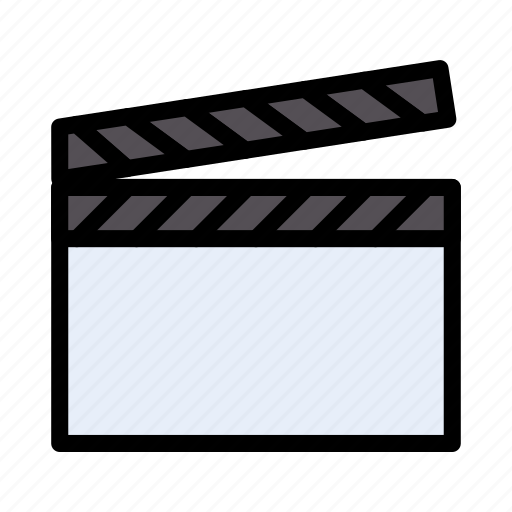 Media, cinema, movie, board, clapper icon - Download on Iconfinder