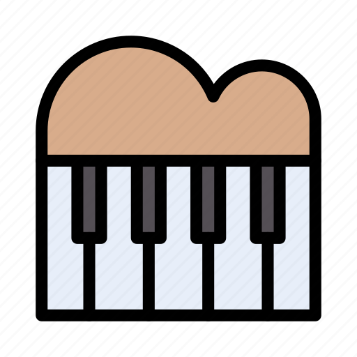 Media, instrument, tiles, musical, piano icon - Download on Iconfinder
