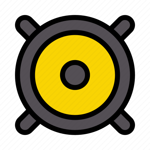 Woofer, sound, audio, music, speaker icon - Download on Iconfinder