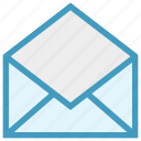 email, envelope, letter, message, open envelope, open letter