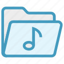 document, file, folder, multimedia, music, music note, note