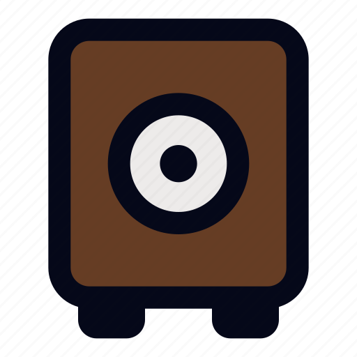 Speaker, music, audio, device, entertainment, sound, box icon - Download on Iconfinder