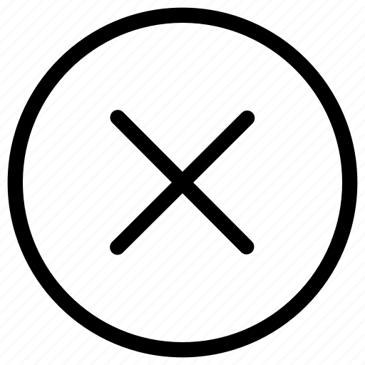 Cancel, close, cross, error, forbidden, prohibition, signs icon - Download on Iconfinder
