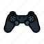 gamepad, gaming, game, video, console, digital, lineart 