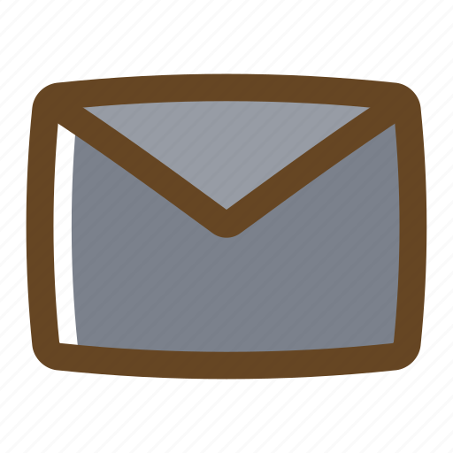 Color, filled, mail, message, multimedia icon - Download on Iconfinder