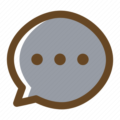 Bubble, chat, color, filled, message, multimedia icon - Download on Iconfinder