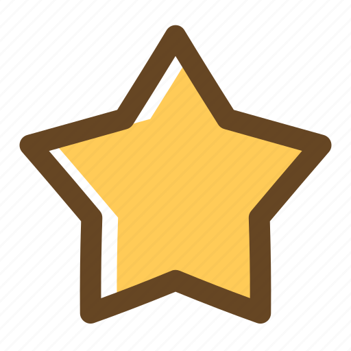Bookmark, color, favorite, filled, multimedia, star icon - Download on Iconfinder