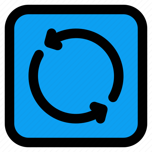 Loop, repeat, reload, music, multimedia icon - Download on Iconfinder