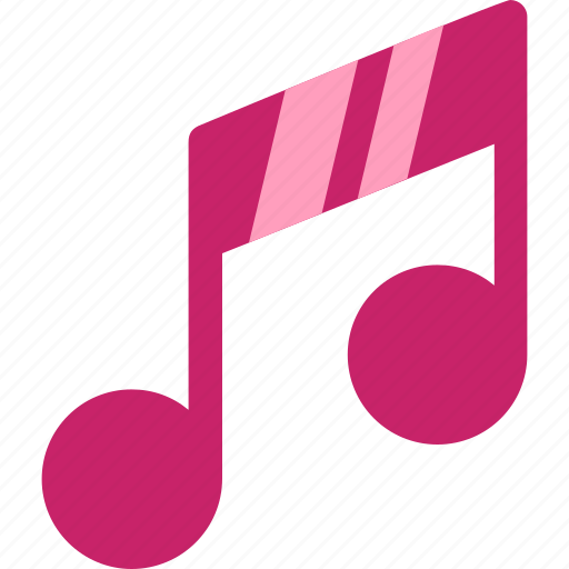 Audio, flat, melody, multimedia, music, note, song icon - Download on Iconfinder