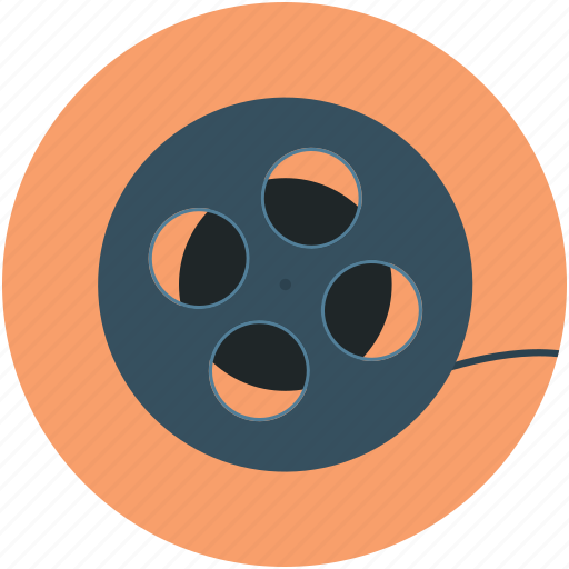 Audiovisual, camera reel, film reel, movie reel, multimedia, reel, sound icon - Download on Iconfinder