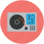 audio, disc, music, player, record, turntable, vinyl 