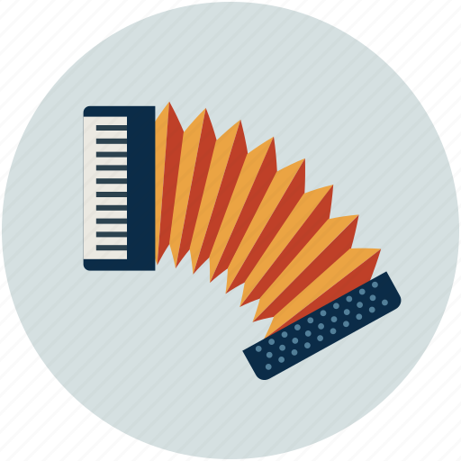 Accordion, concertina, entertainment, harmonica hand, multimedia, music, piano accordion icon - Download on Iconfinder