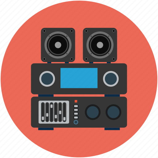 Audio, music, speaker devices, stereo, stereo and speakers, woofer icon - Download on Iconfinder