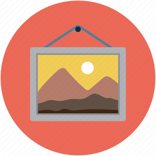 Frame, gallery, image, landscape, photo, pic, picture frame icon - Download on Iconfinder