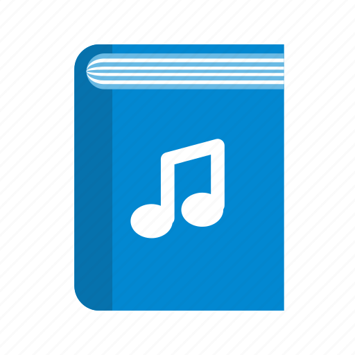 Music book, ebook, music library icon - Download on Iconfinder