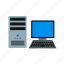 computer, monitor, pc 