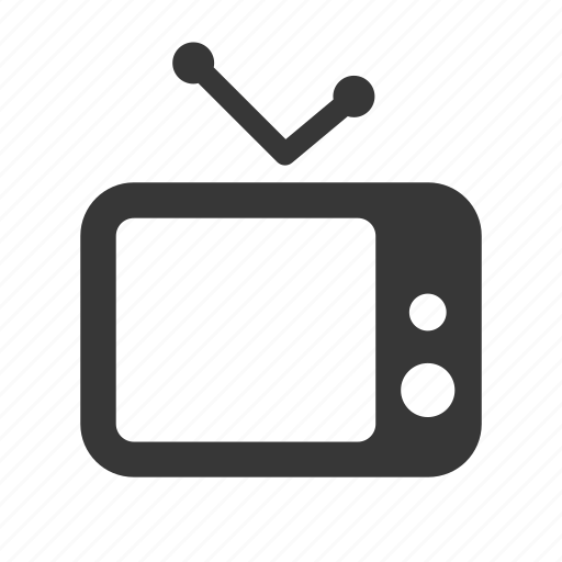 Electronics, multimedia, raw, simple, television, tv icon - Download on Iconfinder