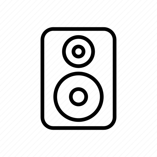 Bass, multimedia, sound, speaker, subwoofer icon - Download on Iconfinder