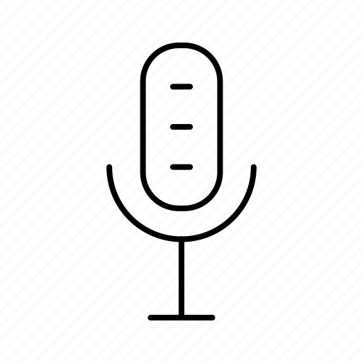 Mic, voice, electronics, recorder, music icon - Download on Iconfinder