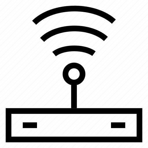 Connection, device, internet, router, signal, wifi, wireless icon - Download on Iconfinder