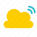 cloud, weather, storage, data