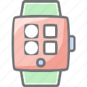 watch, smart watch, multimedia, time