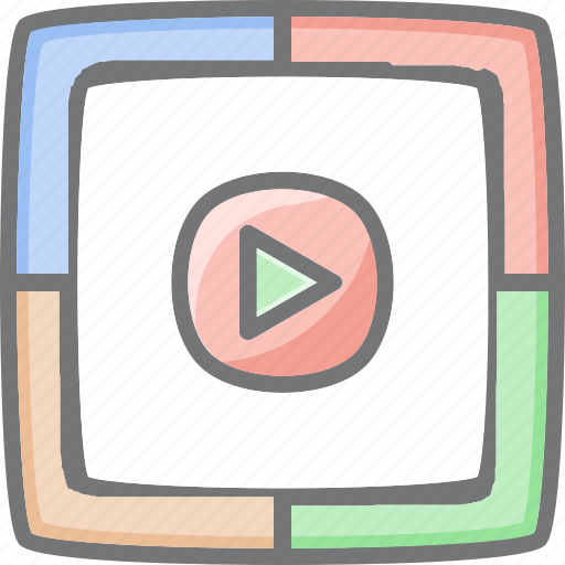 Play, movie, multimedia, video icon - Download on Iconfinder
