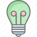 bulb, idea, light, creative, innovation