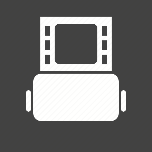 Camera, cinema, film, movie, negative, reel, roll icon - Download on Iconfinder