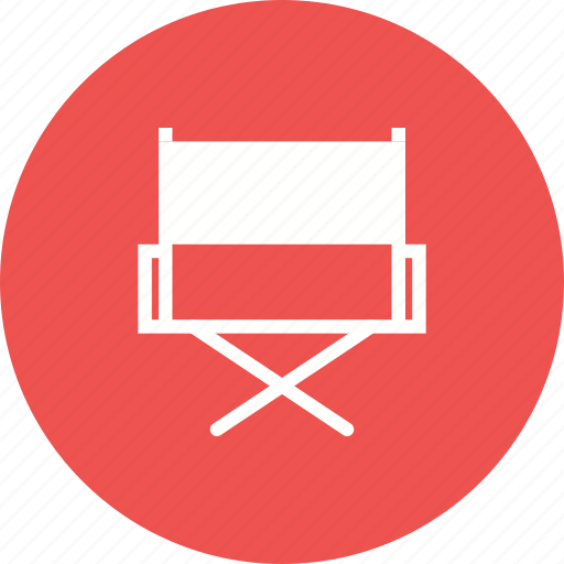 Chair, direction, director's chair, equipment, film making, recording icon - Download on Iconfinder