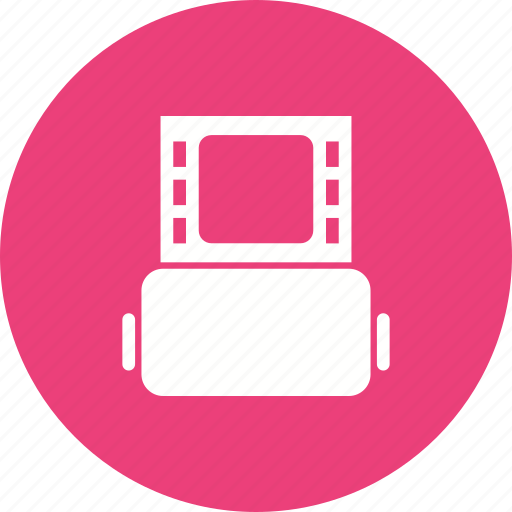 Camera, cinema, film, movie, negative, reel, roll icon - Download on Iconfinder