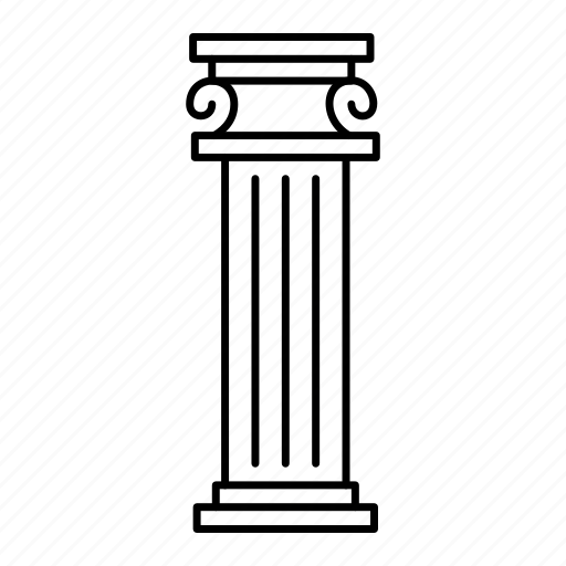 Pillar, column, greek, forum, foundation icon - Download on Iconfinder