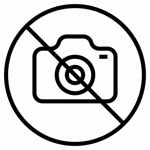 No, camera, pictures, not, allowed, signs, prohibition icon - Download on Iconfinder