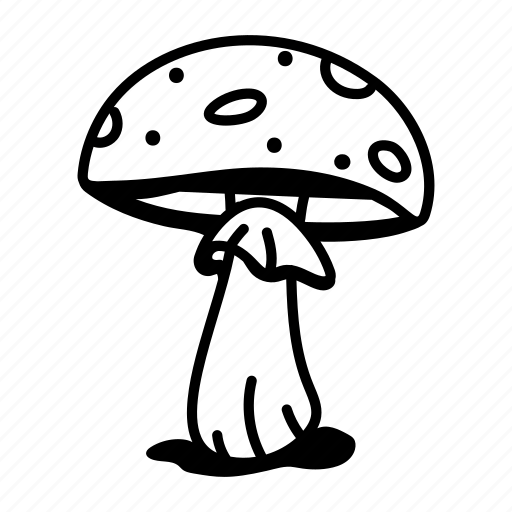 Mushroom, toadstool, fungus, fungi, organic icon - Download on Iconfinder