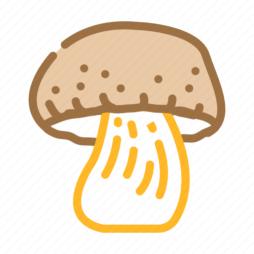 Cep, mushroom, vegetable, fungus, shitake, porcini icon - Download on Iconfinder