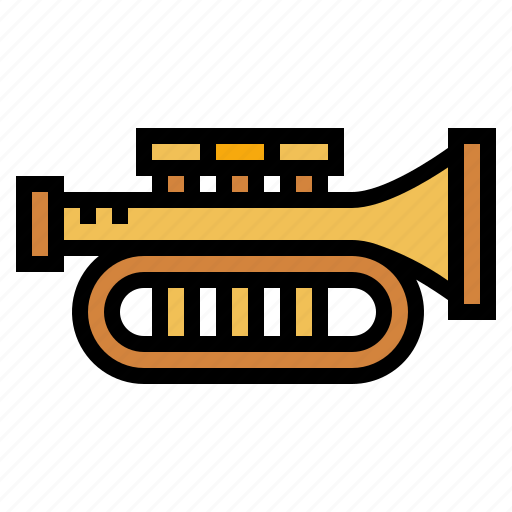 Jazz, music, orchestra, trumpet icon - Download on Iconfinder