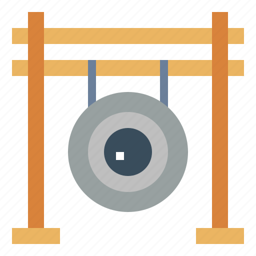 Gong, music, orchestra, oriental icon - Download on Iconfinder