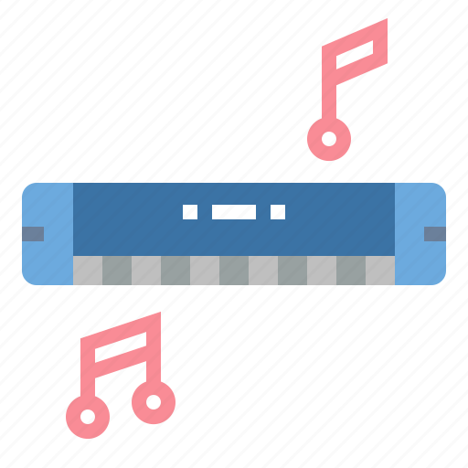Folk, harmonica, instrument, music, wind icon - Download on Iconfinder