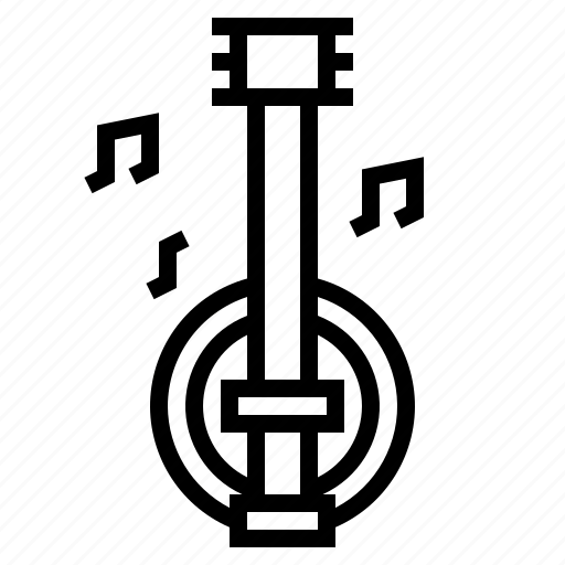 Banjo, folk, instrument, music icon - Download on Iconfinder